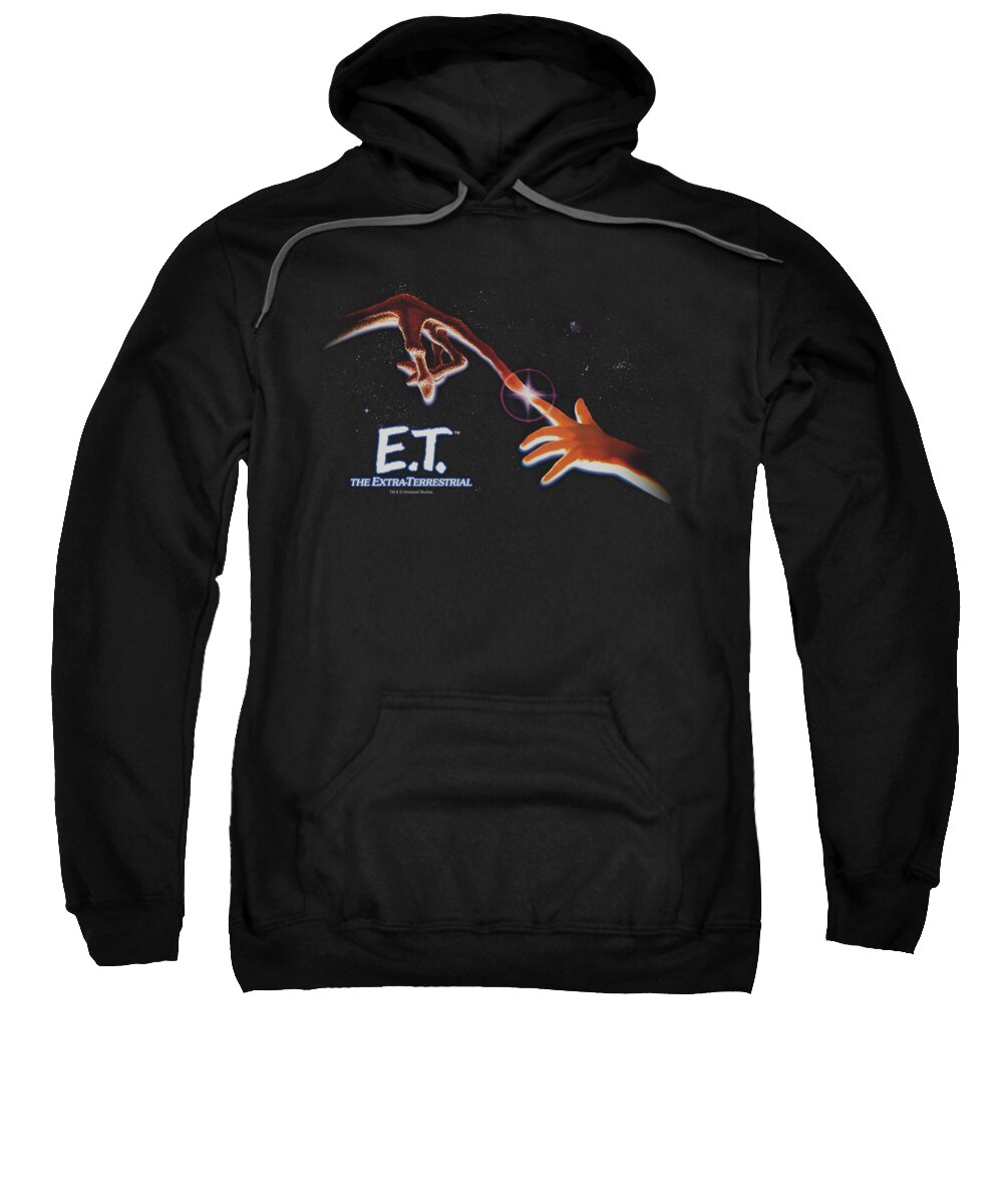  Sweatshirt featuring the digital art Et - Poster by Brand A