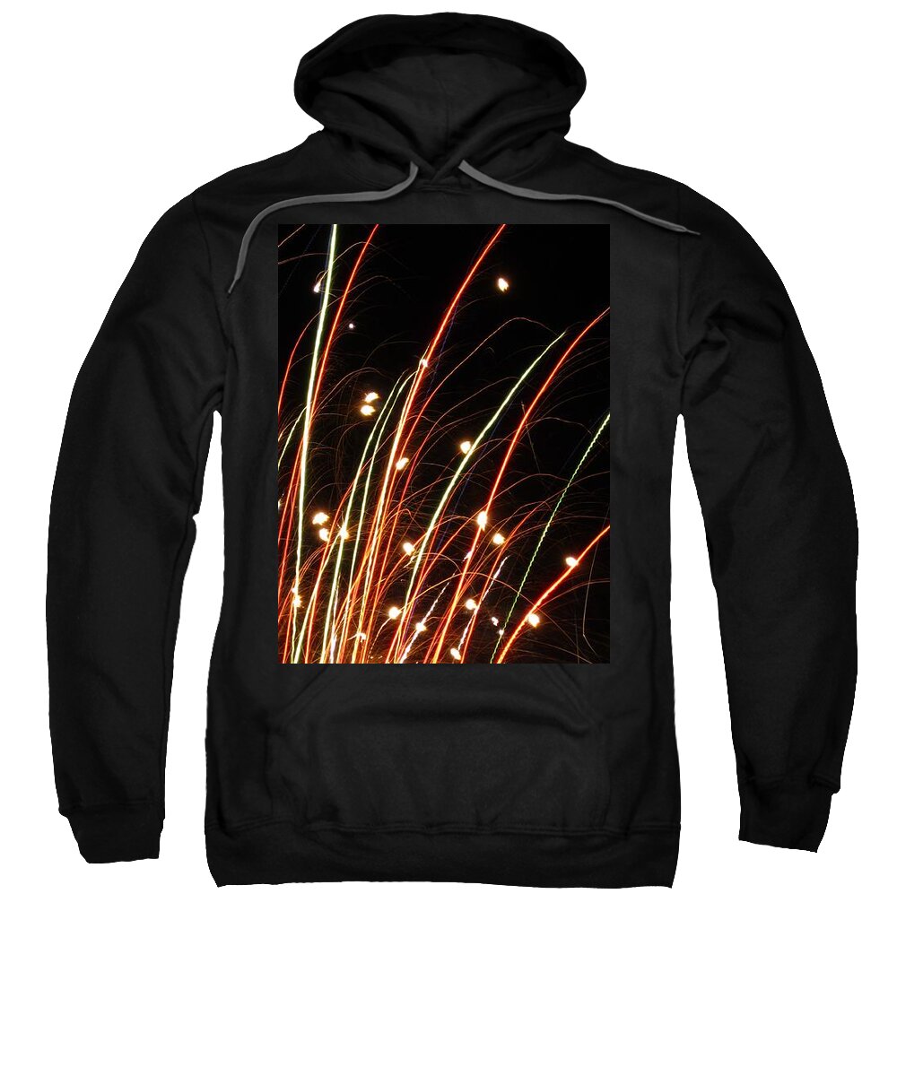 Fireworks Sweatshirt featuring the photograph Fireworks series no.5 by Ingrid Van Amsterdam
