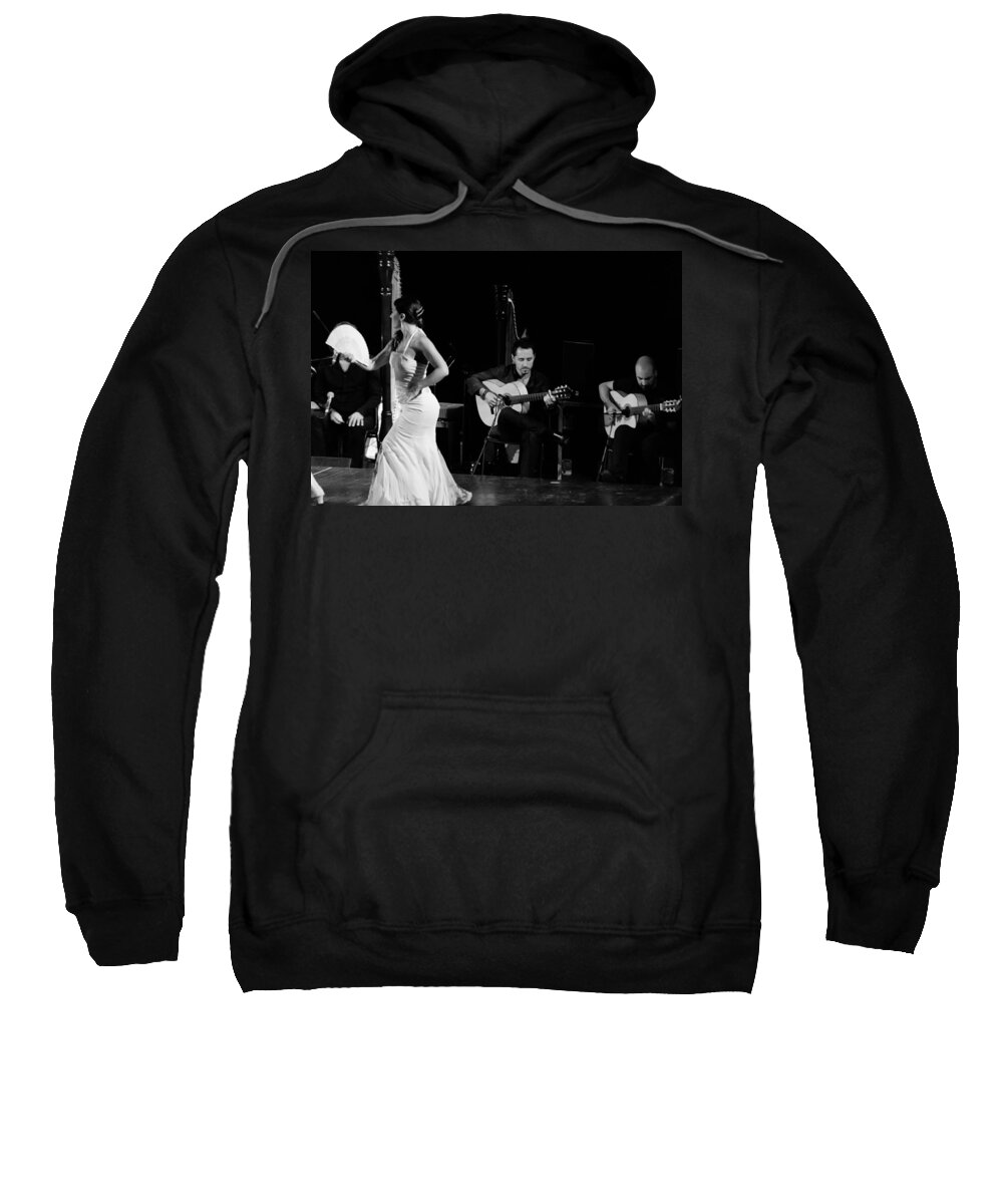 Flamenco Sweatshirt featuring the photograph Flamenco by AM FineArtPrints