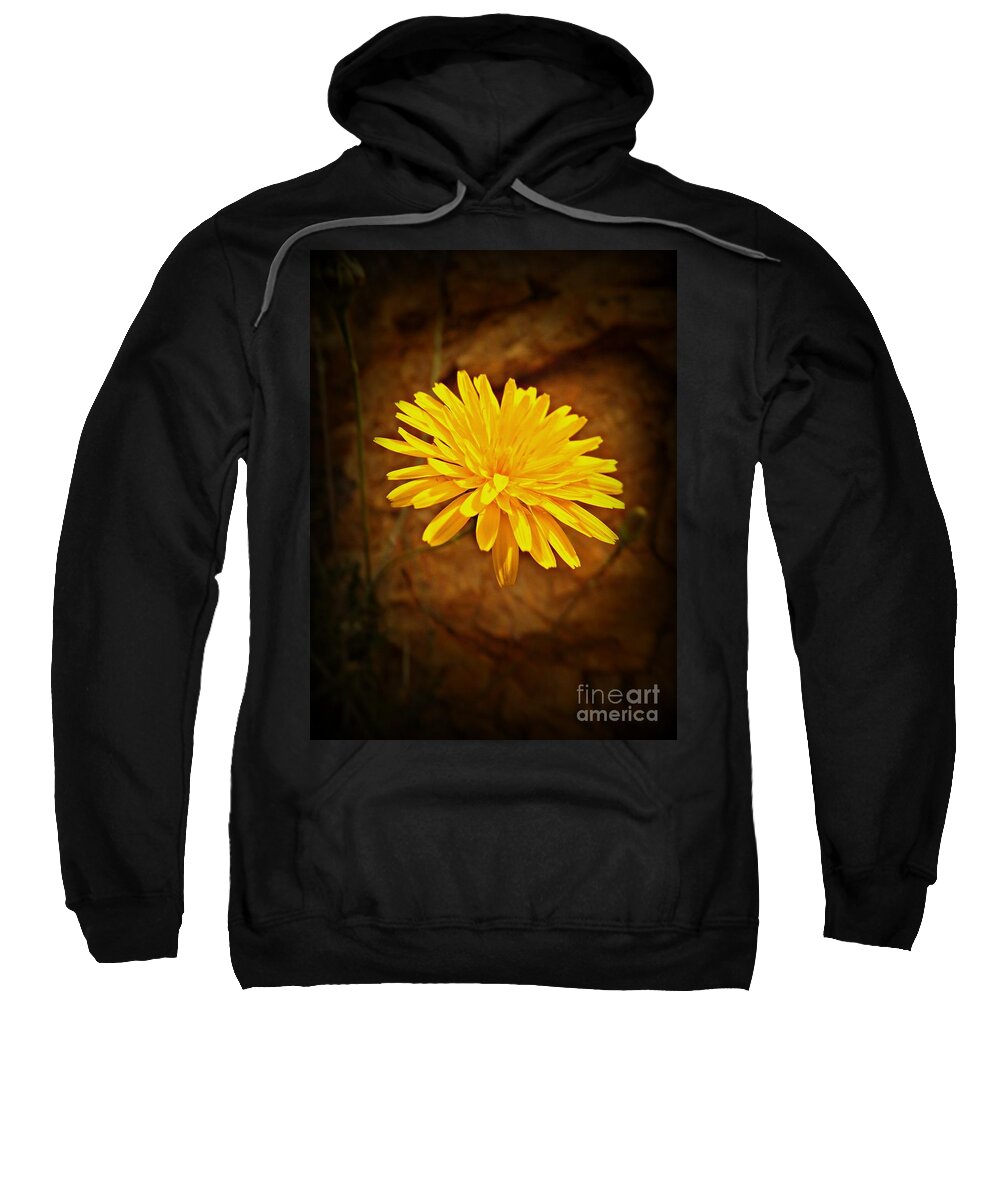 Flowers Sweatshirt featuring the photograph Floating by Clare Bevan