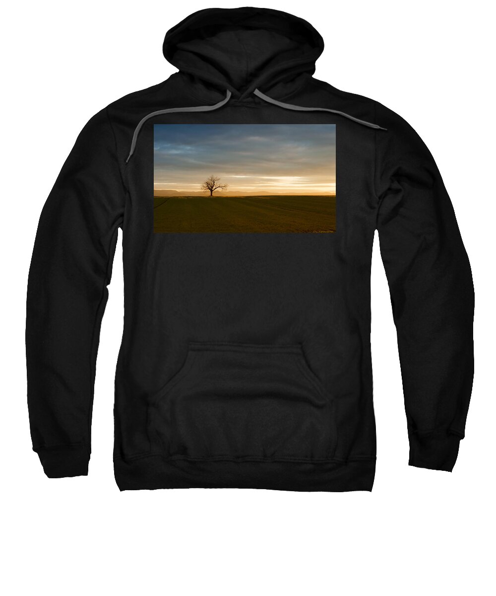 Farm Sweatshirt featuring the photograph Single Joy by Miguel Winterpacht