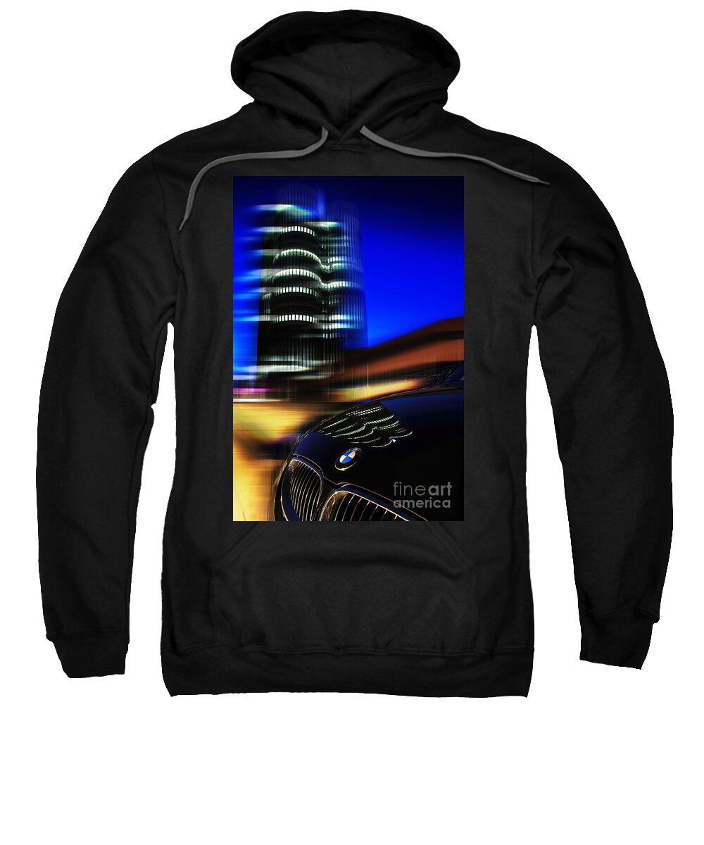 Abstract Sweatshirt featuring the photograph Freude am Fahren by Hannes Cmarits
