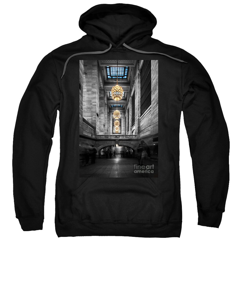 Nyc Sweatshirt featuring the photograph Grand Central Station III ck by Hannes Cmarits