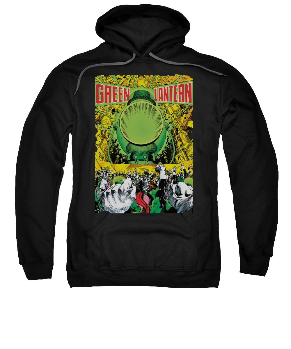 Green Lantern Sweatshirt featuring the digital art Green Lantern - Gl #200 Cover by Brand A