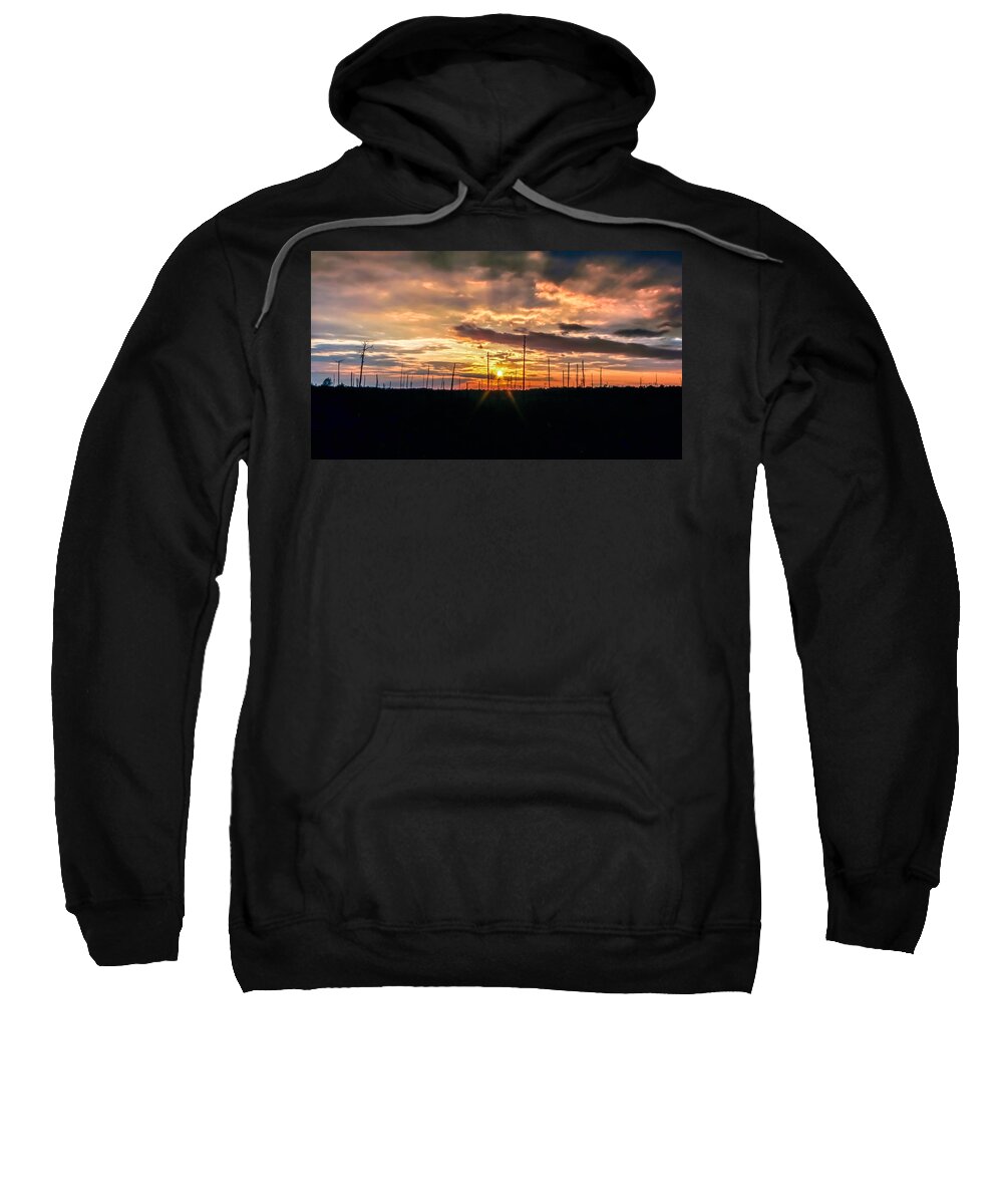 Al Sweatshirt featuring the photograph Gulf Shore Sunset by Traveler's Pics