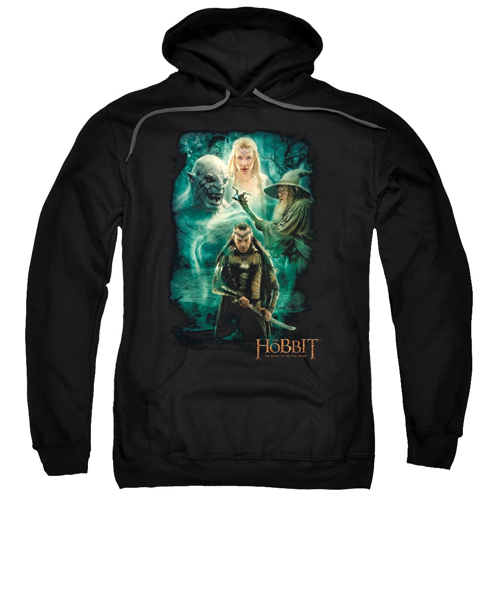  Sweatshirt featuring the digital art Hobbit - Elrond's Crew by Brand A