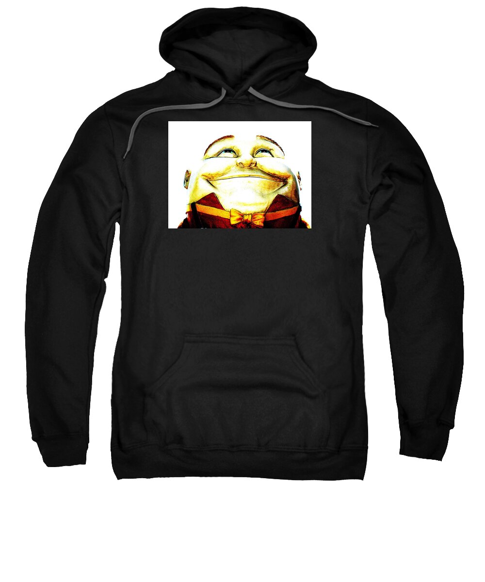 Happy People Sweatshirt featuring the photograph I Had A Thought by John King I I I