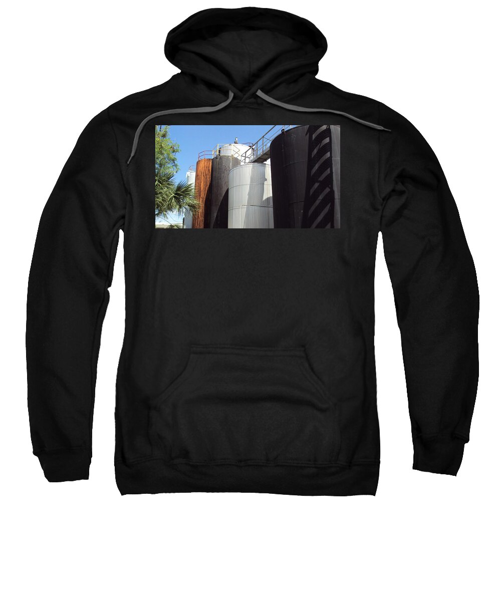 Ybor Sweatshirt featuring the photograph Industrial Ybor by Mark Mitchell