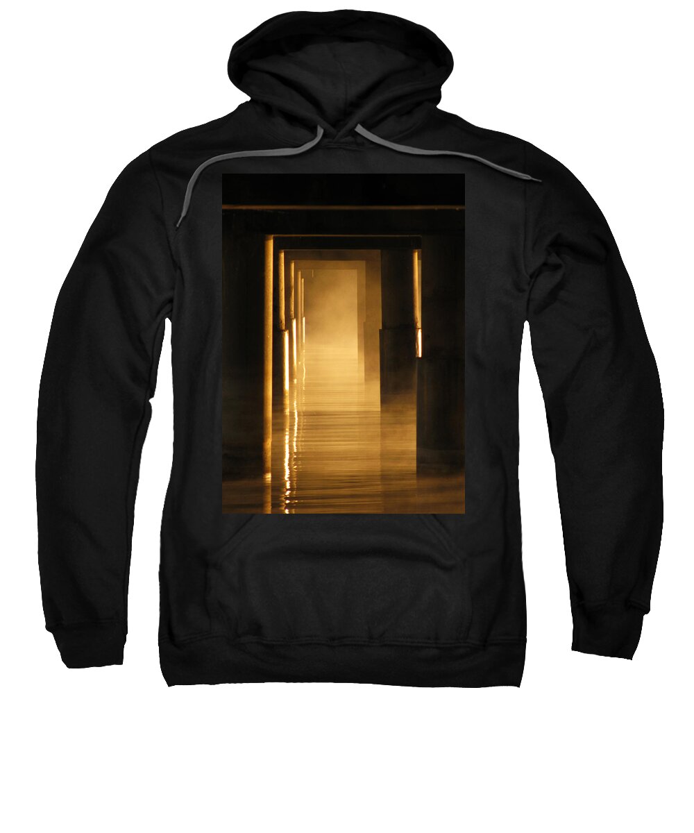 Mist Sweatshirt featuring the photograph Into the Mist by Lisa Chorny