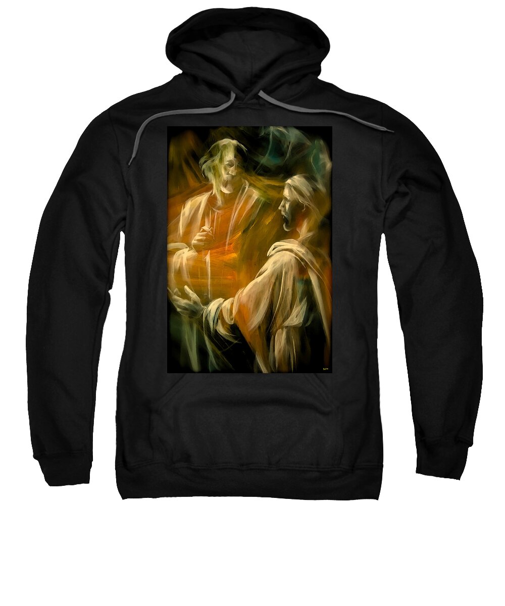 Church Sweatshirt featuring the photograph Jesus by Will Wagner