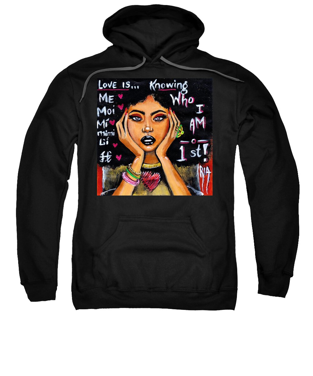 Artbyria Sweatshirt featuring the photograph Know Yourself by Artist RiA