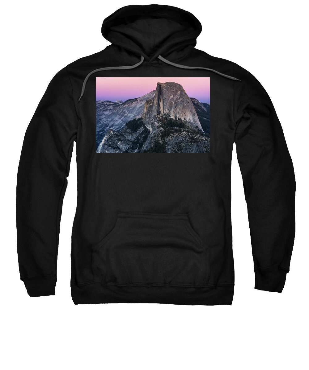 Yosemite Sweatshirt featuring the photograph Last Light by Robert Fawcett