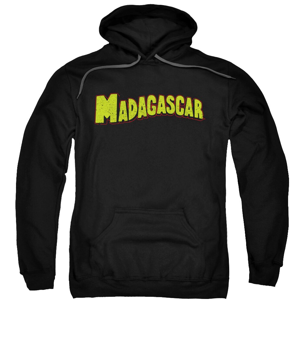  Sweatshirt featuring the digital art Madagascar - Logo by Brand A