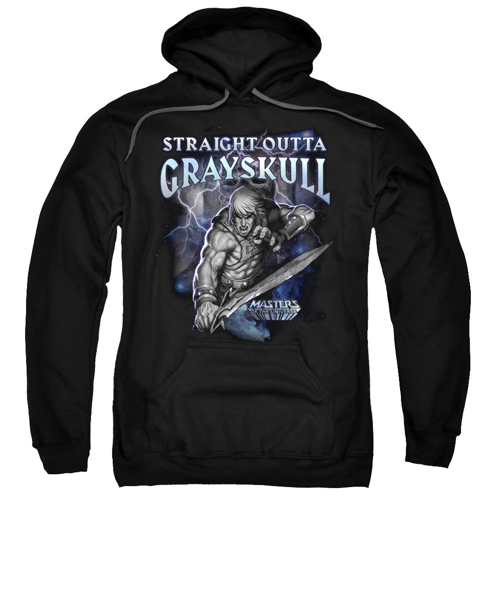  Sweatshirt featuring the digital art Masters Of The Universe - Straight Outta Grayskull by Brand A
