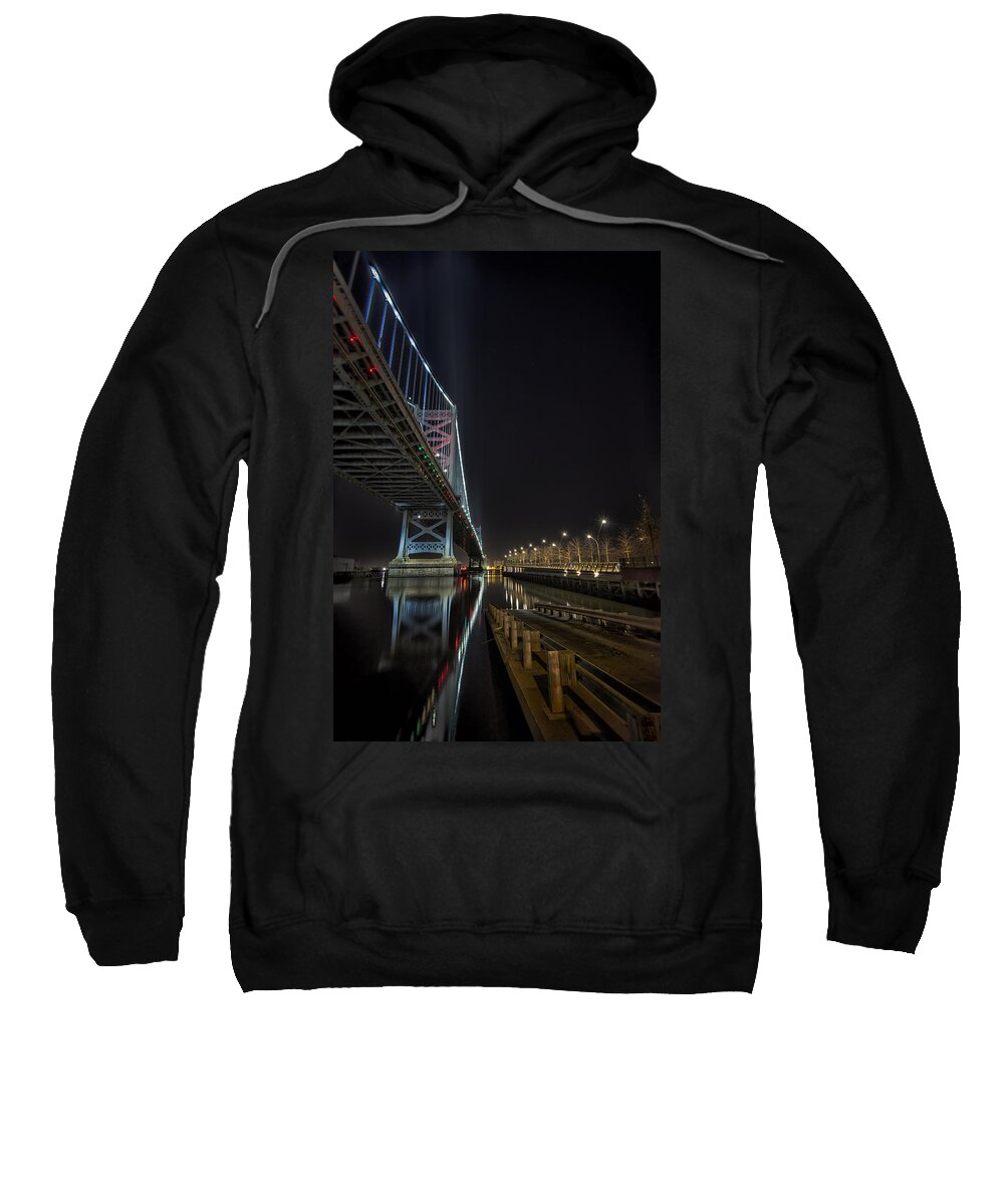 Landscape Sweatshirt featuring the photograph Merging by Rob Dietrich