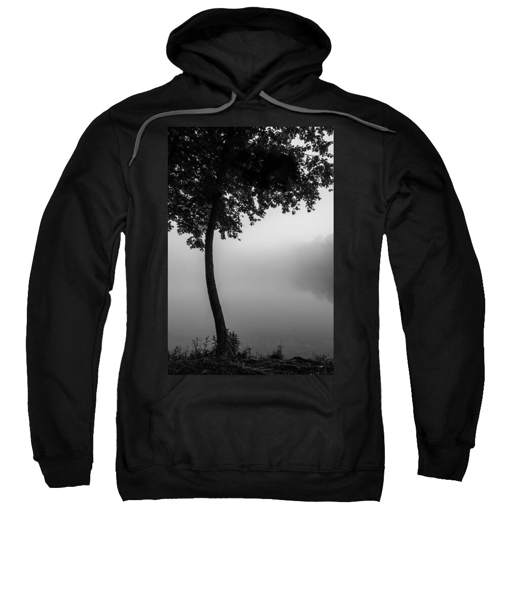  Sweatshirt featuring the photograph Mist and Serenity by Mark Rogers