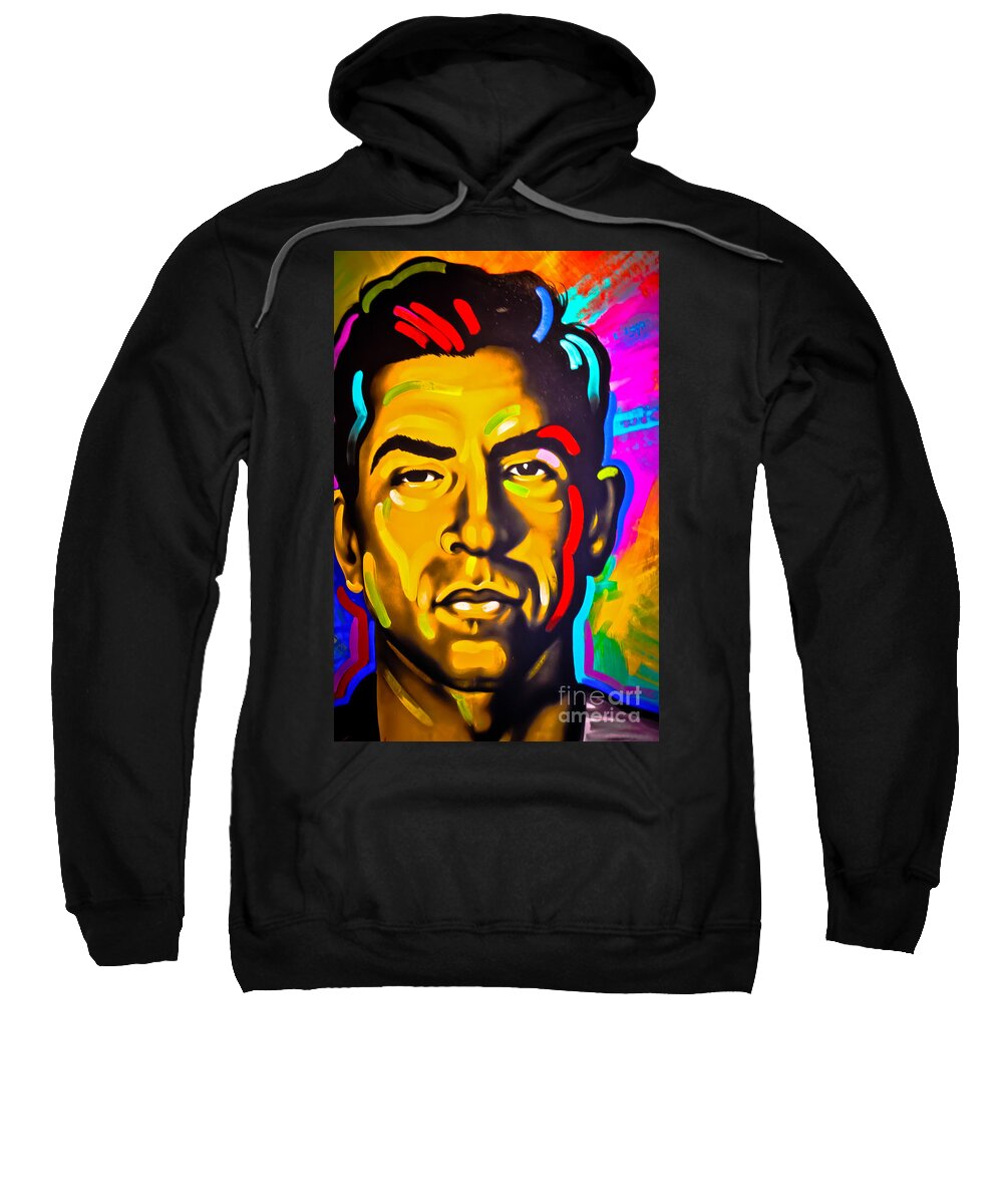 Photograph Of Art Pieces From Mob Museum Sweatshirt featuring the photograph Mobster by PatriZio M Busnel