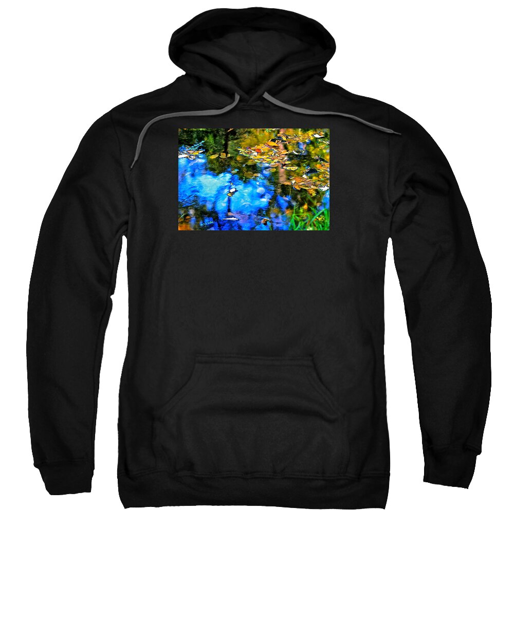  Monet's Gardens Sweatshirt featuring the photograph Monet's Garden by Ira Shander