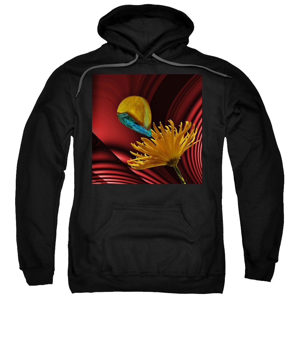 Nectar Of The Gods Sweatshirt featuring the digital art Nectar of the Gods by Barbara St Jean