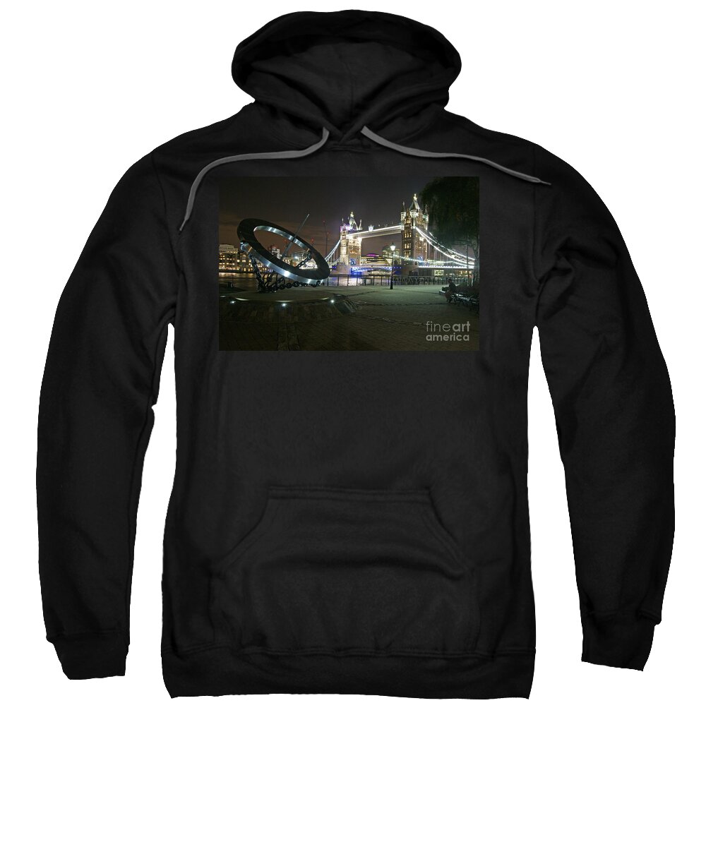 Night Sweatshirt featuring the photograph Night In The City of London by David Birchall