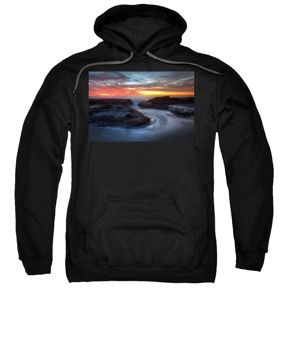 Laguna Beach Sweatshirt featuring the photograph Path to the Sea by Cliff Wassmann