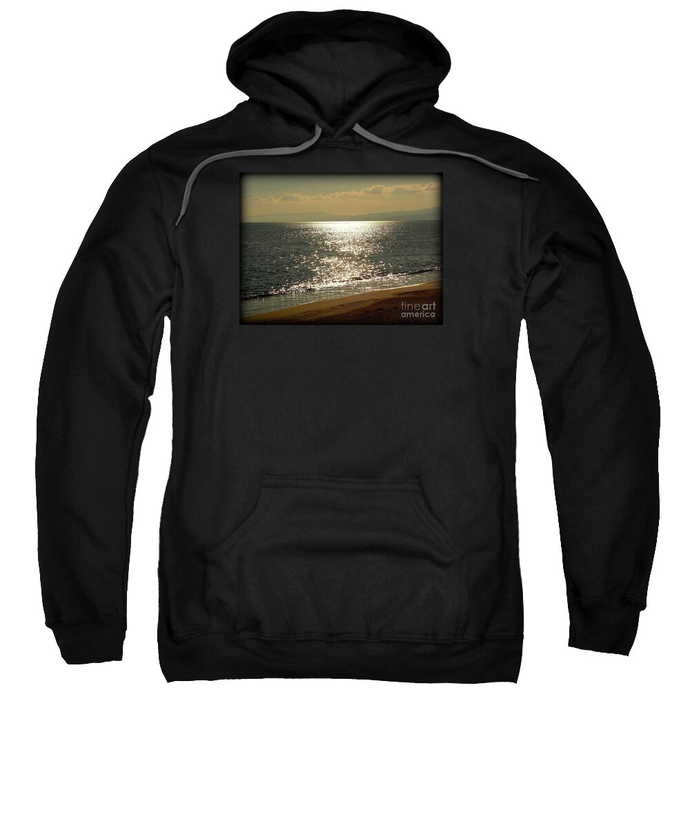 Sea Sweatshirt featuring the photograph Peace of mind... by Nina Stavlund