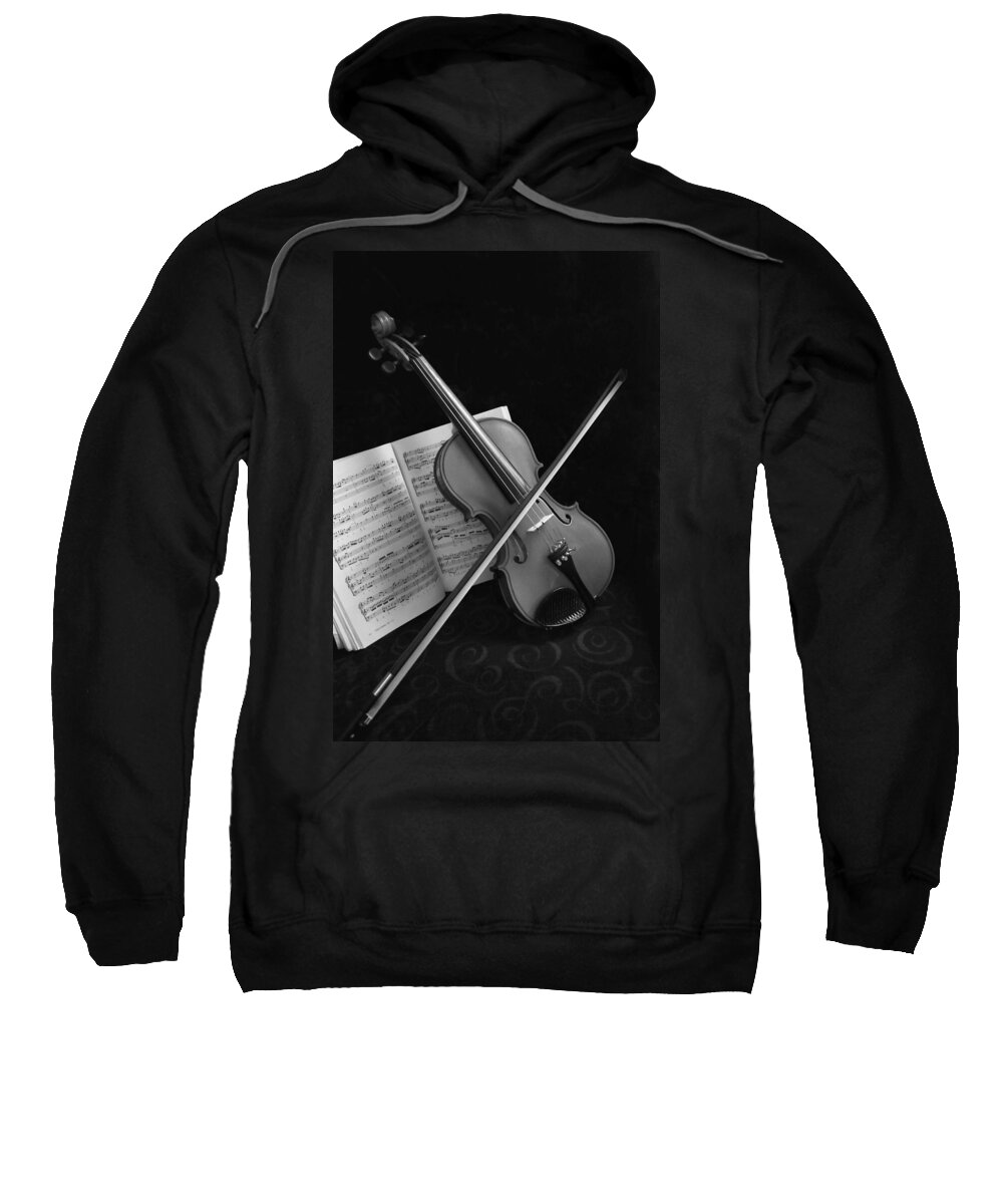 Violin Sweatshirt featuring the photograph Pianissimo by Kristin Elmquist