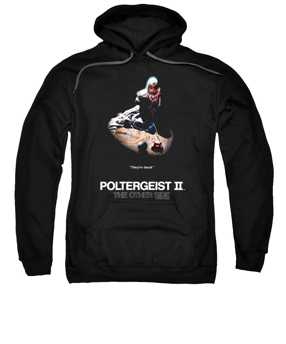  Sweatshirt featuring the digital art Poltergeist II - Poster by Brand A