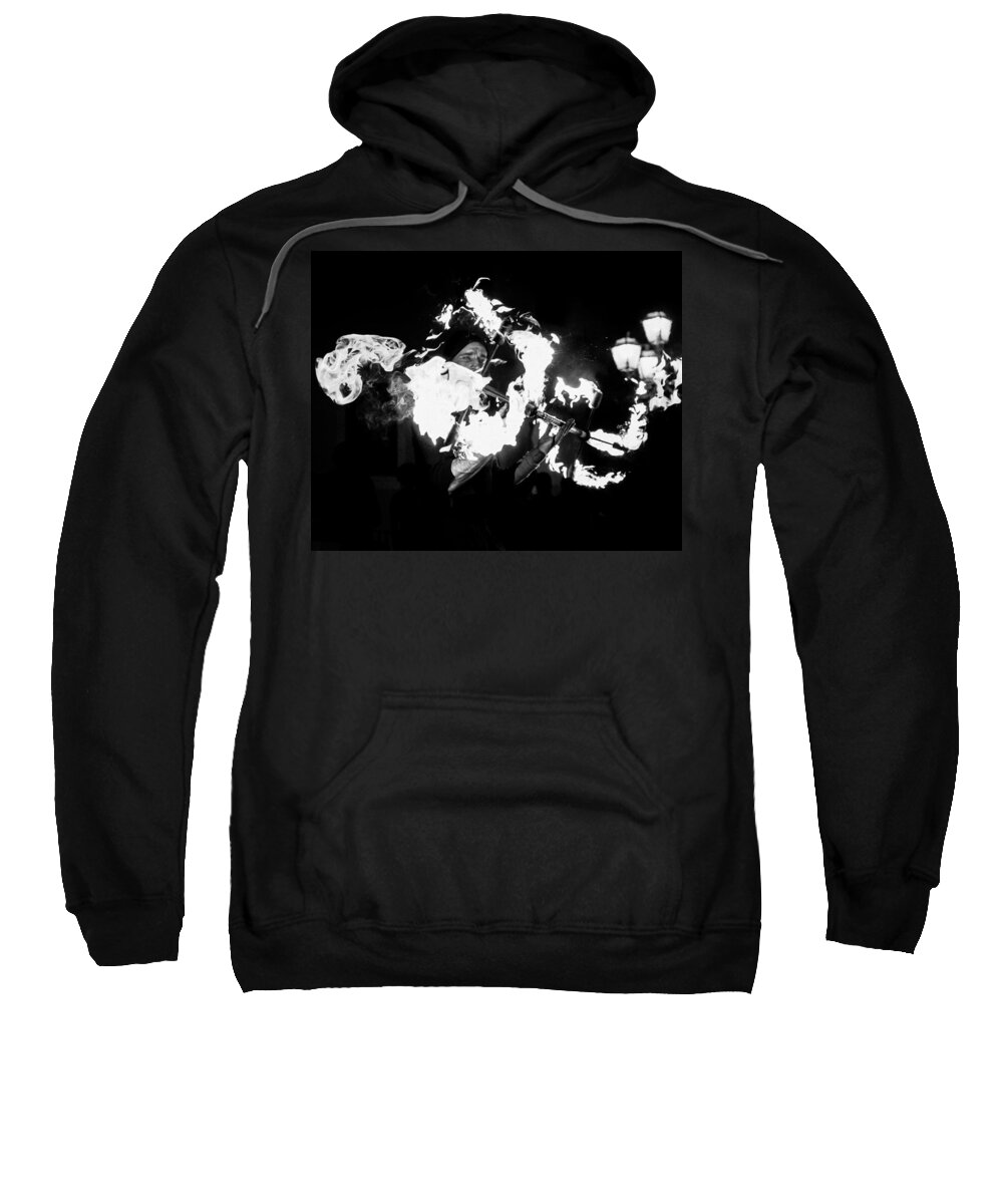Abruzzo Sweatshirt featuring the photograph Rain of a thousand flames by AM FineArtPrints