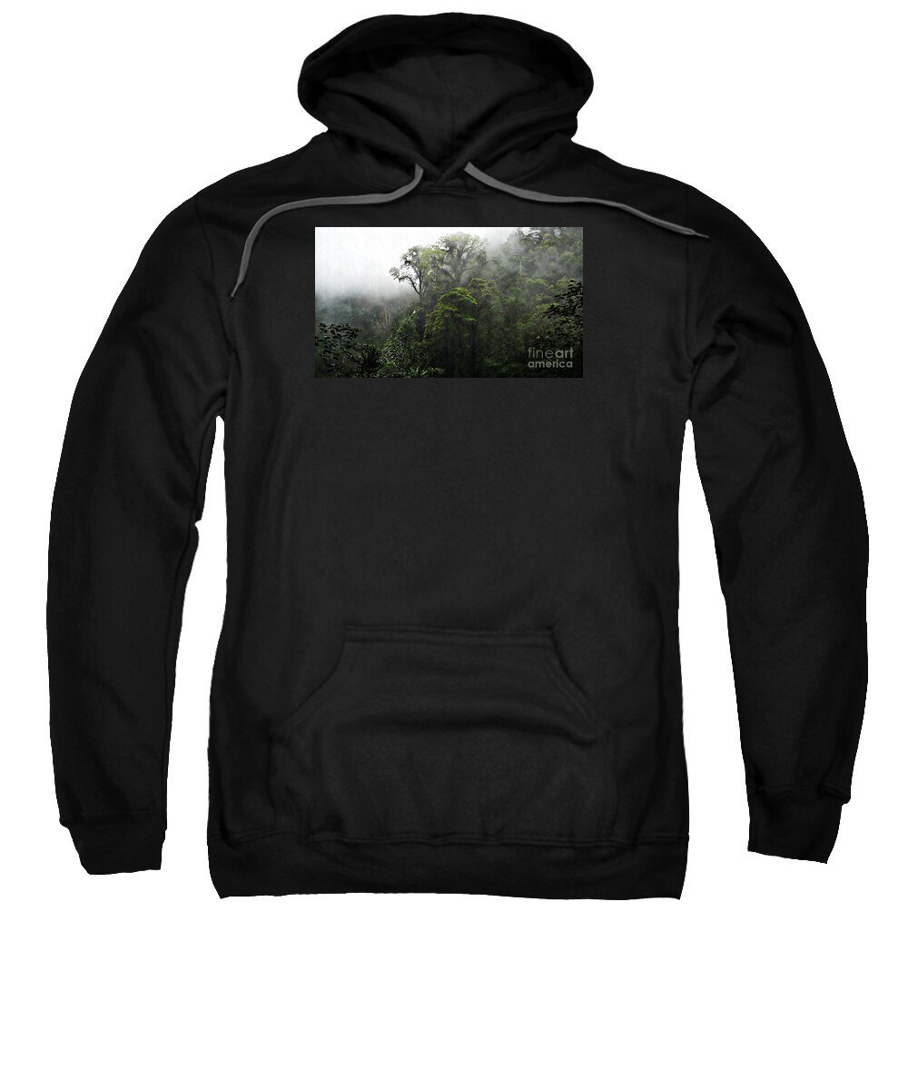 Rainforest Sweatshirt featuring the photograph Rainforest by Chris Sotiriadis
