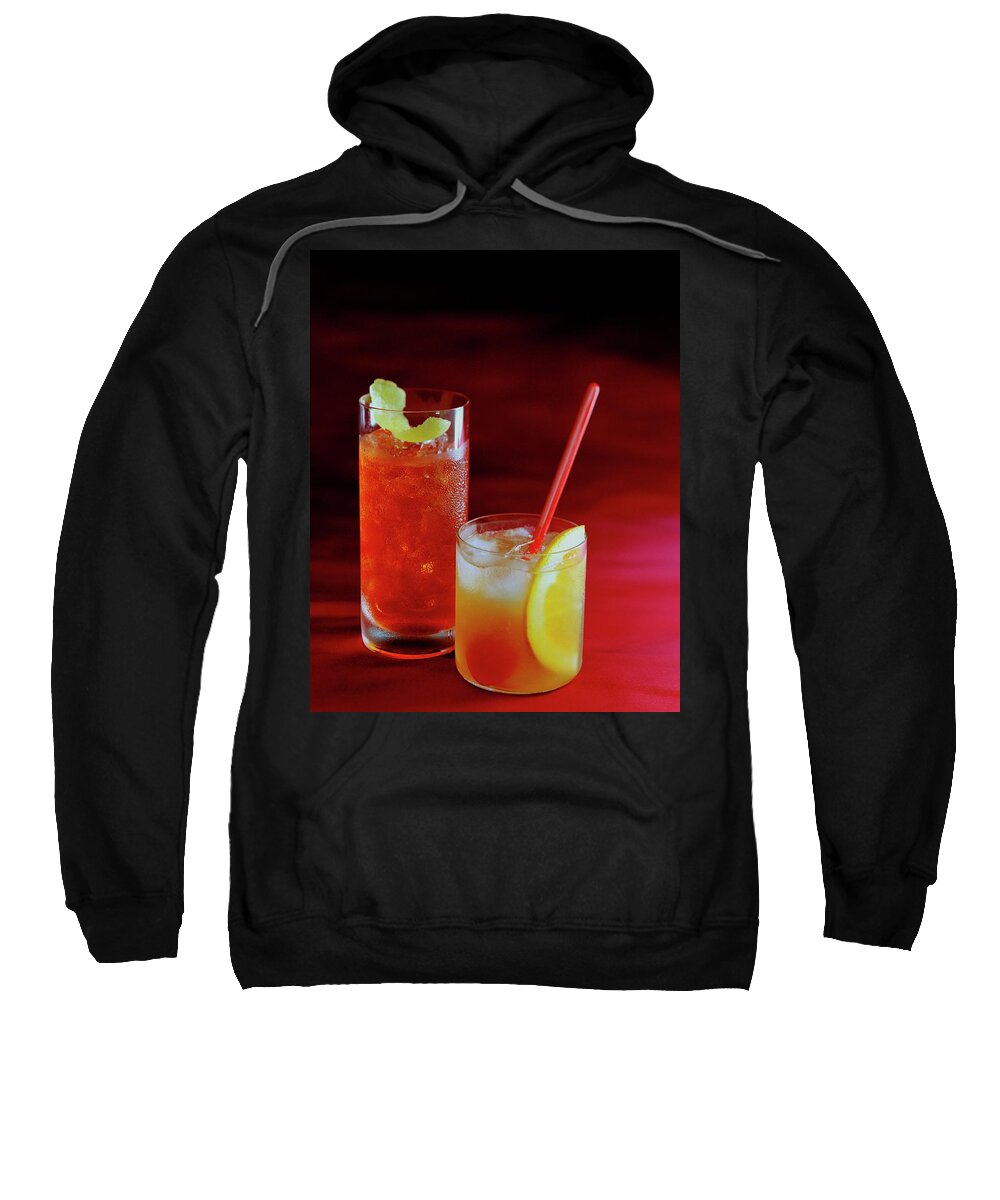 Beverage Sweatshirt featuring the photograph Red Rocktails by Romulo Yanes