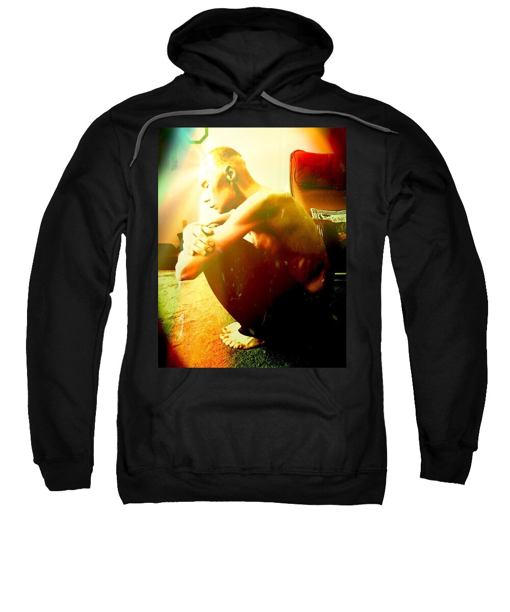 Reflection Sweatshirt featuring the photograph Reflection by Michael TMAD Finney