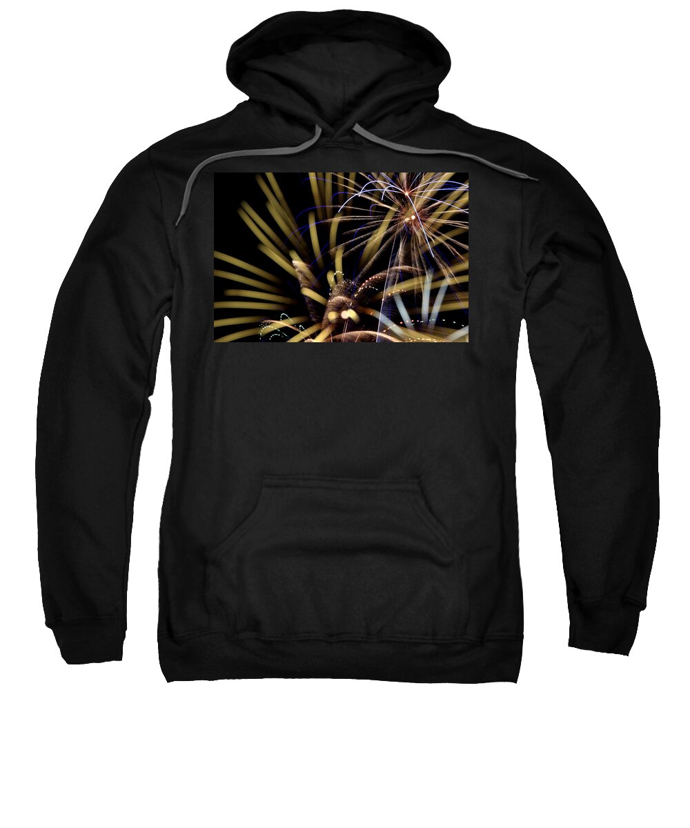 Salem Sweatshirt featuring the photograph Small Town Fireworks by David Dufresne