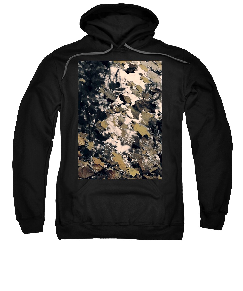 Leaves Sweatshirt featuring the photograph Soft Landing II by Photographic Arts And Design Studio