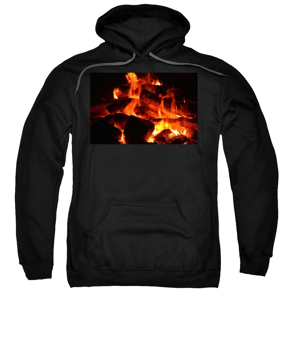 Fire Sweatshirt featuring the photograph Some Like It Hot by Lisa Wooten