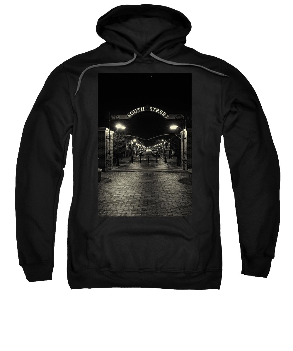 South Street Sweatshirt featuring the photograph South Street by Rob Dietrich