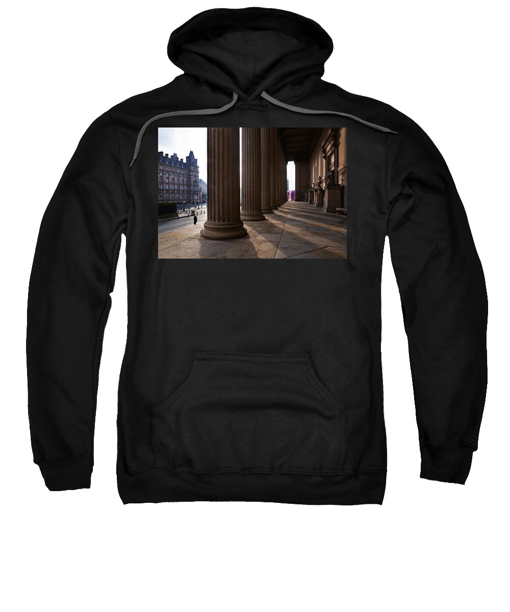 Photography Sweatshirt featuring the photograph St Georges Hall, Lime Street by Panoramic Images