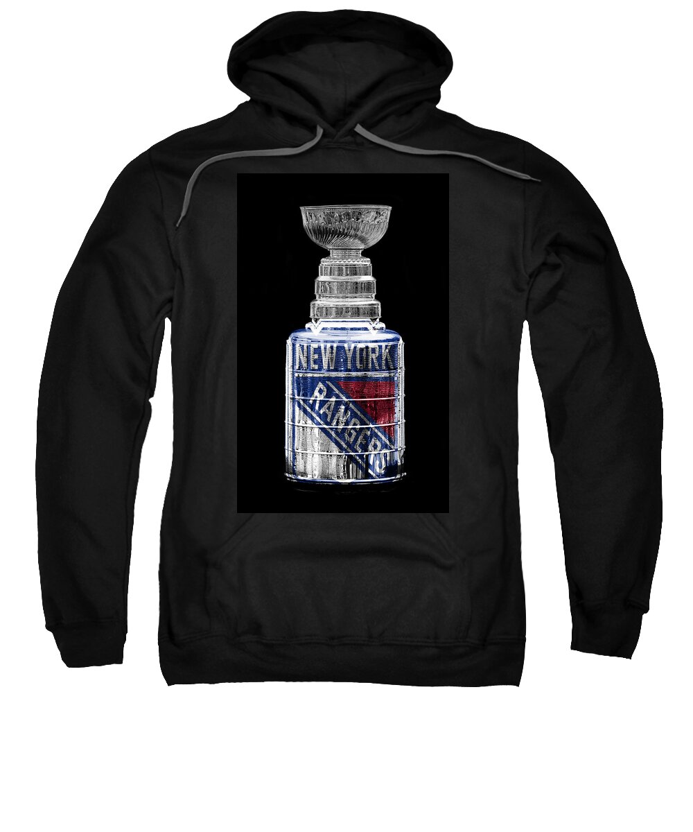 Hockey Sweatshirt featuring the photograph Stanley Cup 4 by Andrew Fare