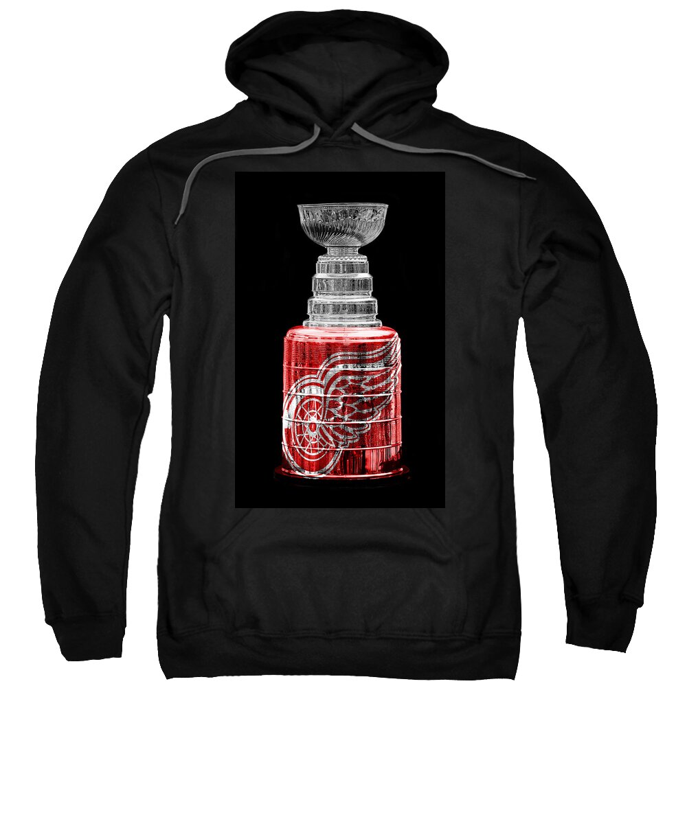 Hockey Sweatshirt featuring the photograph Stanley Cup 5 by Andrew Fare