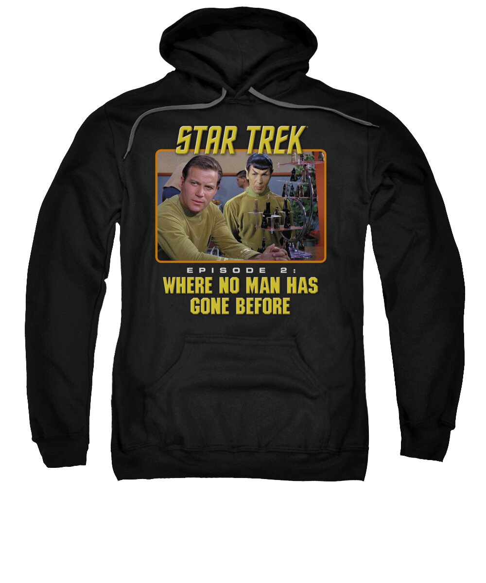 Star Trek Sweatshirt featuring the digital art Star Trek - Episode 2 by Brand A