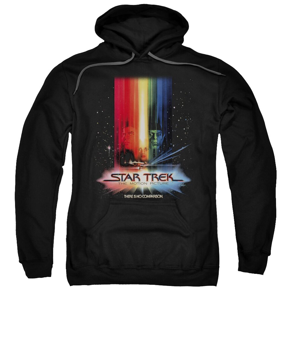 Star Trek Sweatshirt featuring the digital art Star Trek - Motion Picture Poster by Brand A