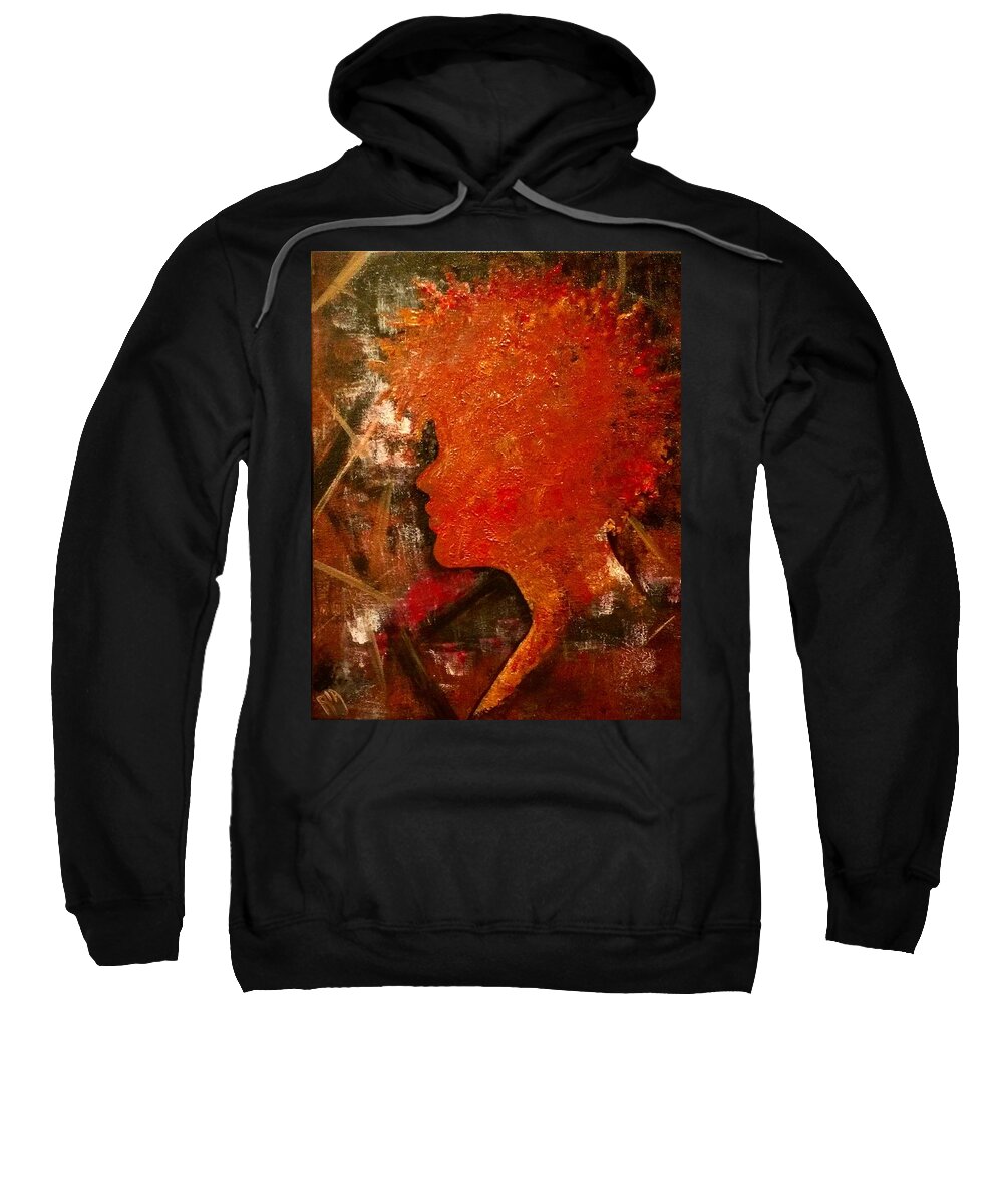 Black Sweatshirt featuring the photograph Stuck in Shadows by Artist RiA