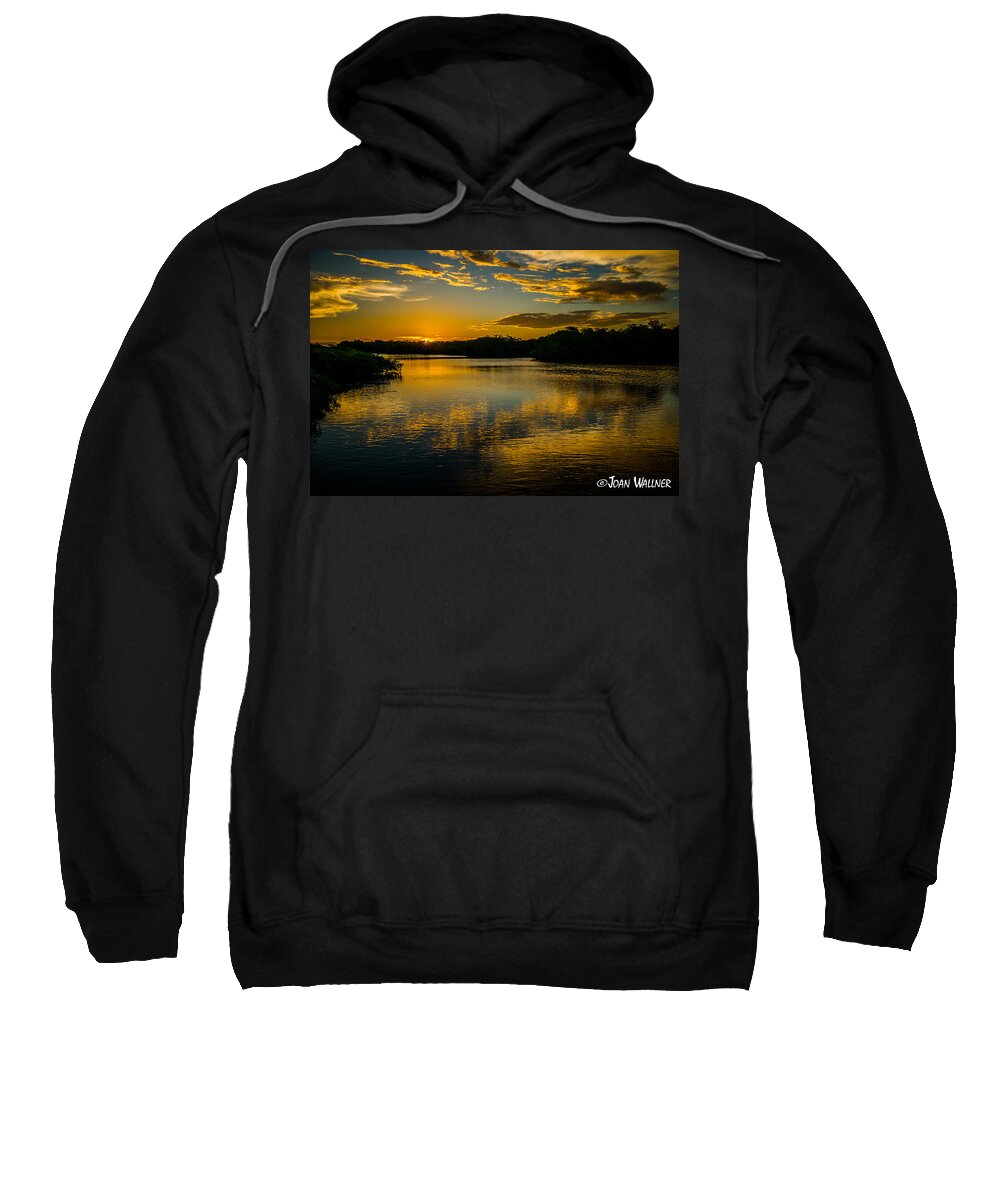 Englewood Sweatshirt featuring the photograph Stunning Sunrise by Joan Wallner