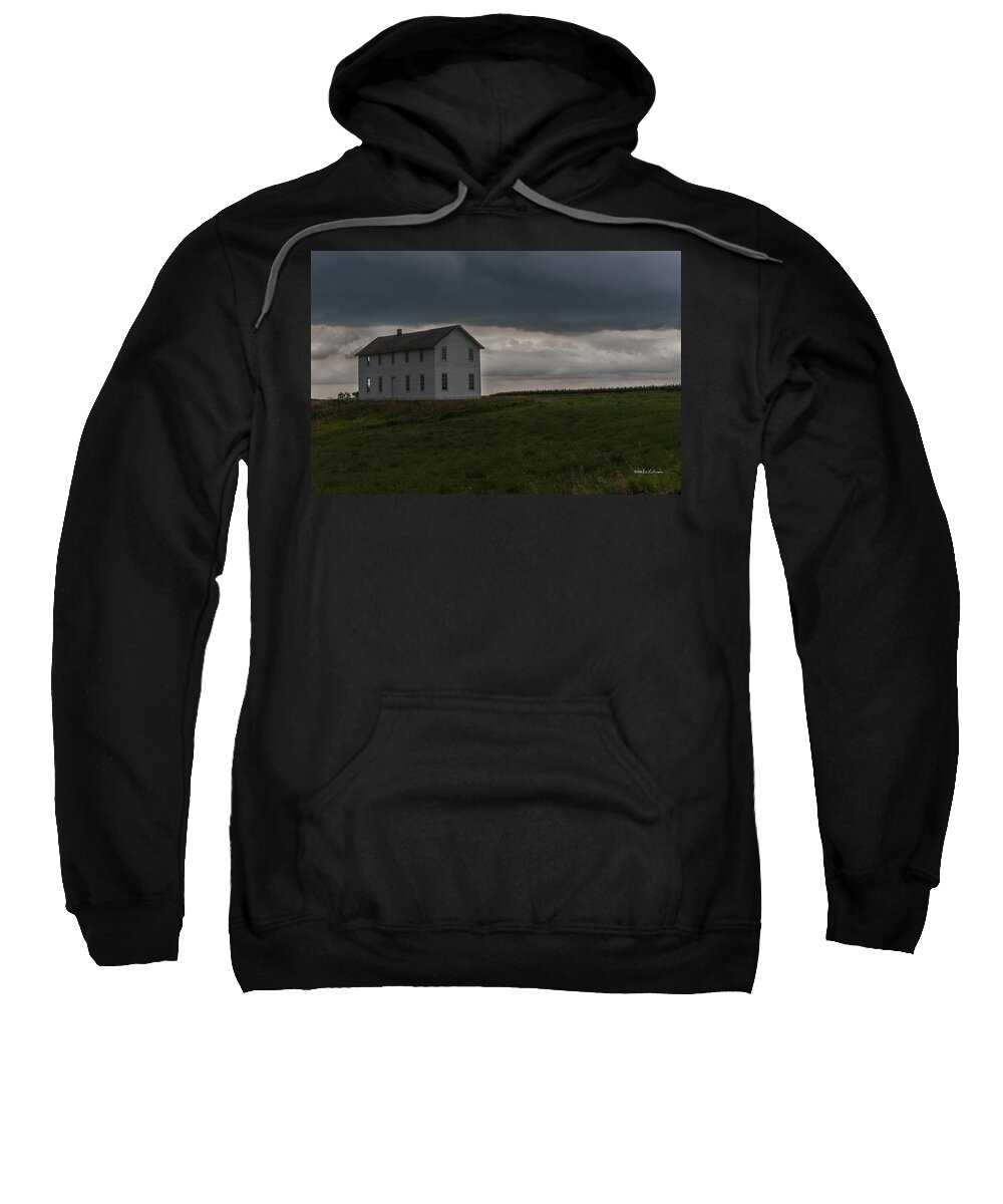 Summer Storms Sweatshirt featuring the photograph Summer Storms On The Prairie by Ed Peterson