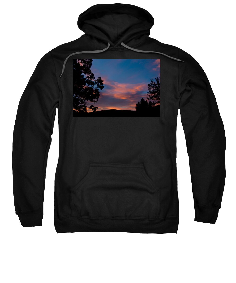 Mammoth Hot Springs Sweatshirt featuring the photograph Sunrise Over Mammoth Campground by Frank Madia