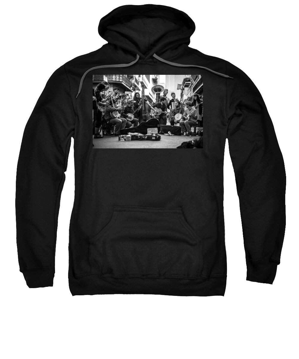 Music Sweatshirt featuring the photograph Super Band by David Downs