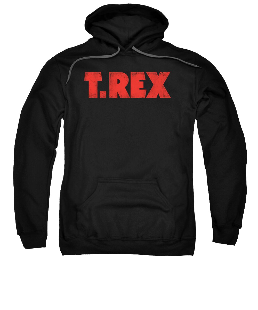  Sweatshirt featuring the digital art T Rex - Logo by Brand A