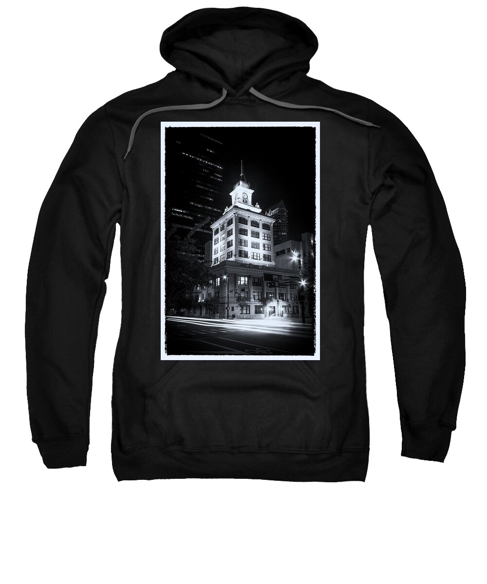 Old Buildings Sweatshirt featuring the photograph Tampa's Old City Hall by Marvin Spates