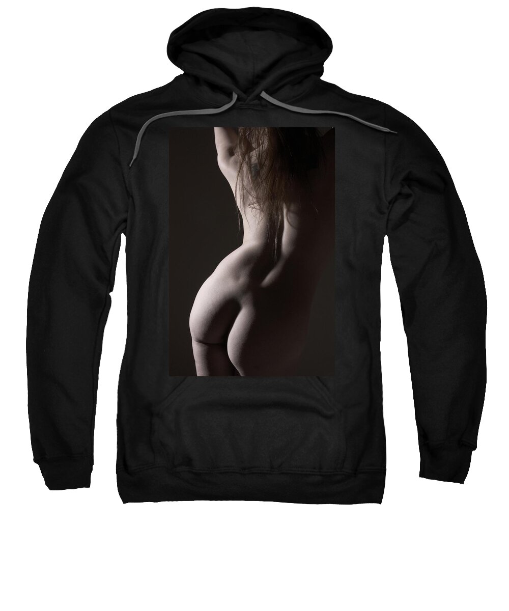 Nude Sweatshirt featuring the photograph Temptation by Joe Kozlowski