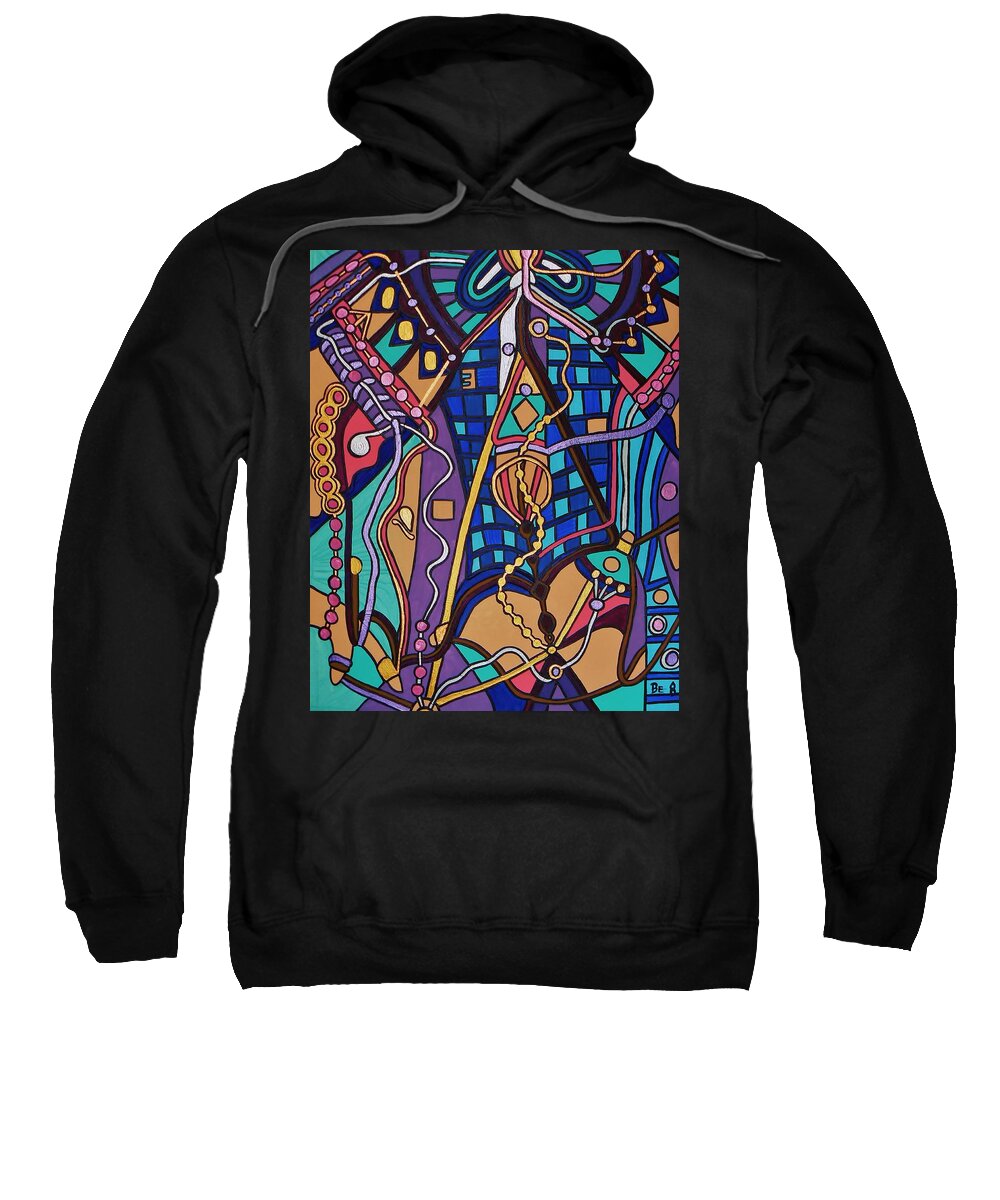 Acrylic Sweatshirt featuring the painting The Exam by Barbara St Jean